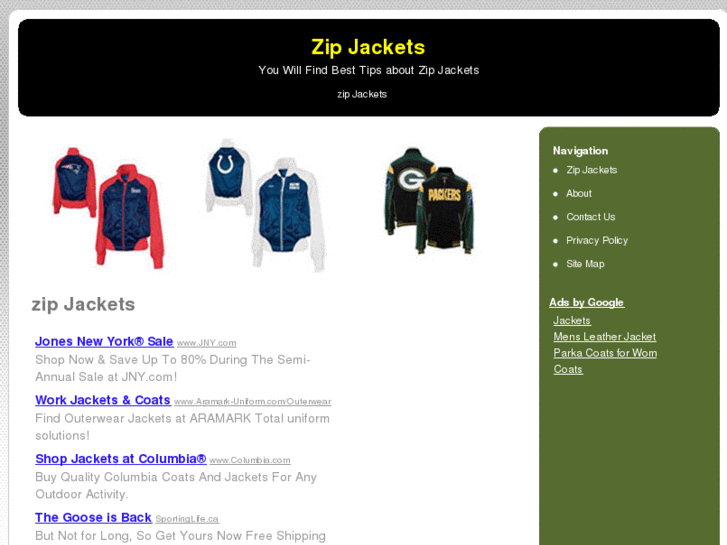 www.zipjackets.com
