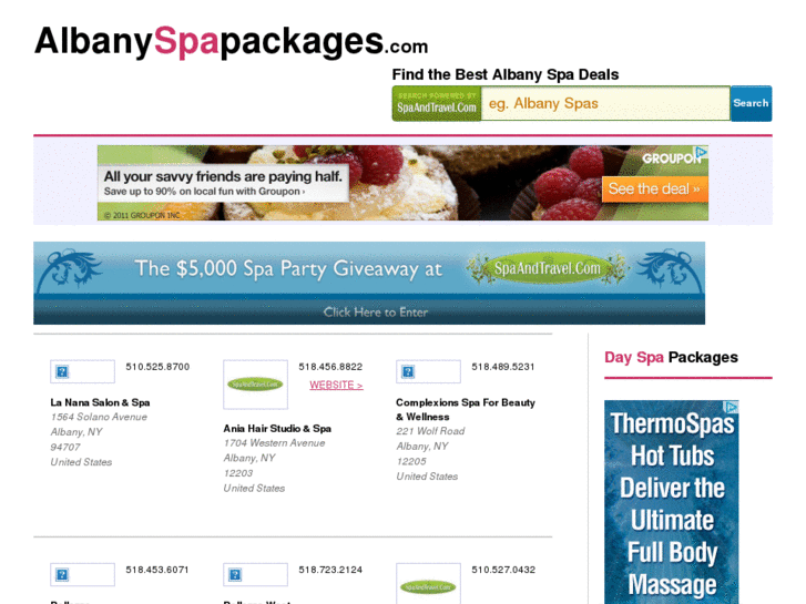 www.albanyspapackages.com