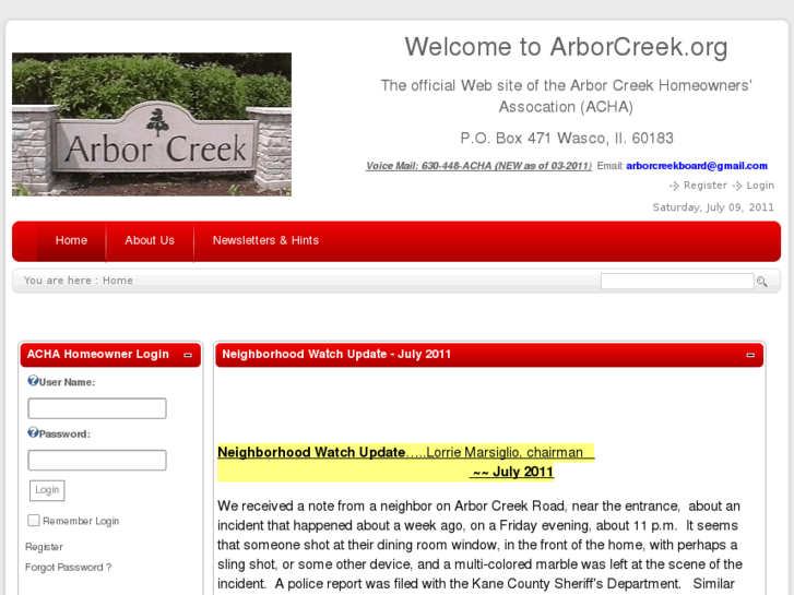 www.arborcreek.org