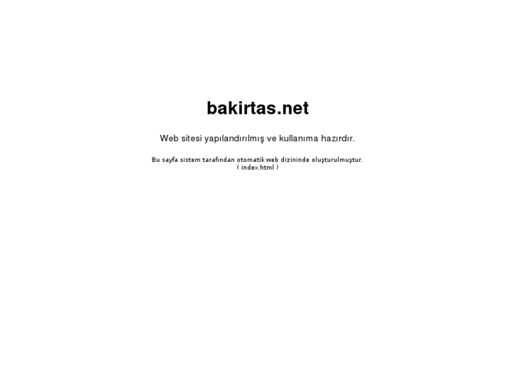 www.bakirtas.net