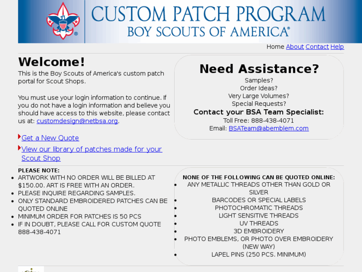 www.bsacustompatches.net