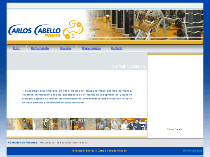 www.carloscabellogym.com