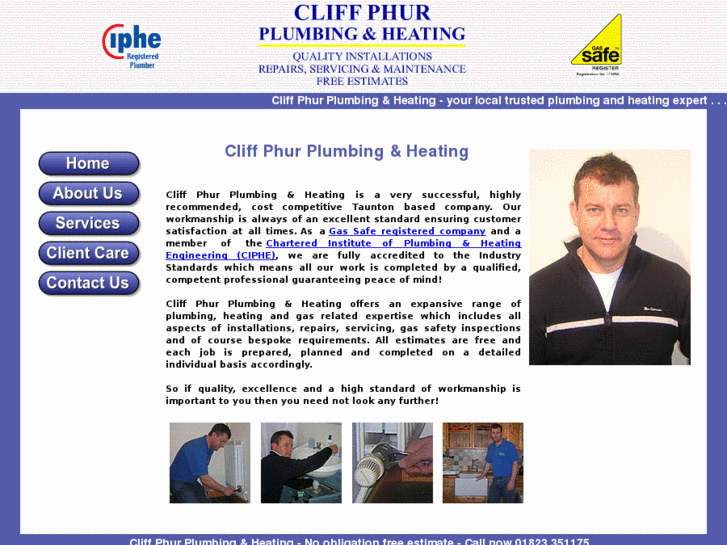 www.cliffphurplumbingandheating.com