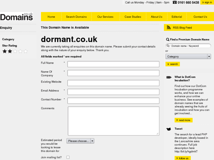 www.dormant.co.uk