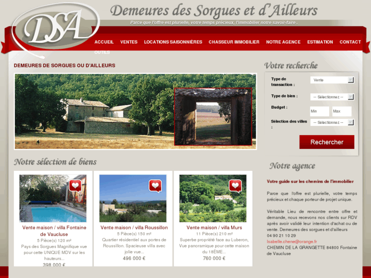 www.dsa-immobilier-luberon.com