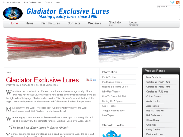 www.gladiatorlures.co.za