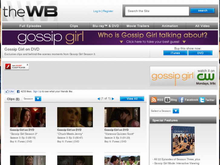 www.gossipgirltvondvd.com