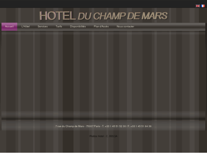 www.hotelduchampdemars.com