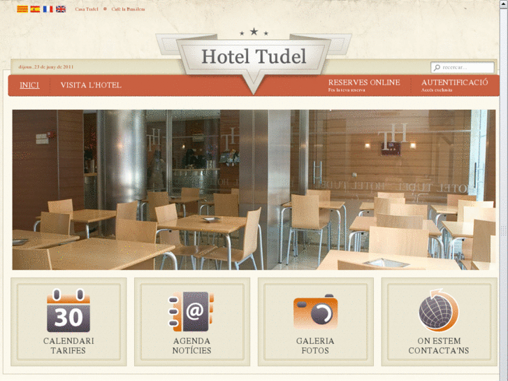 www.hoteltudel.com