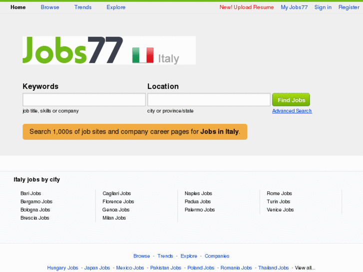 www.italyjobs77.com