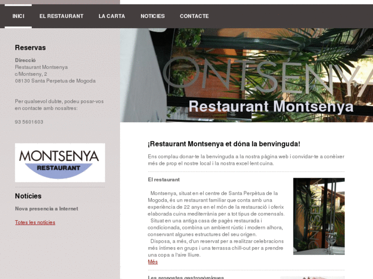 www.montsenyarestaurant.com