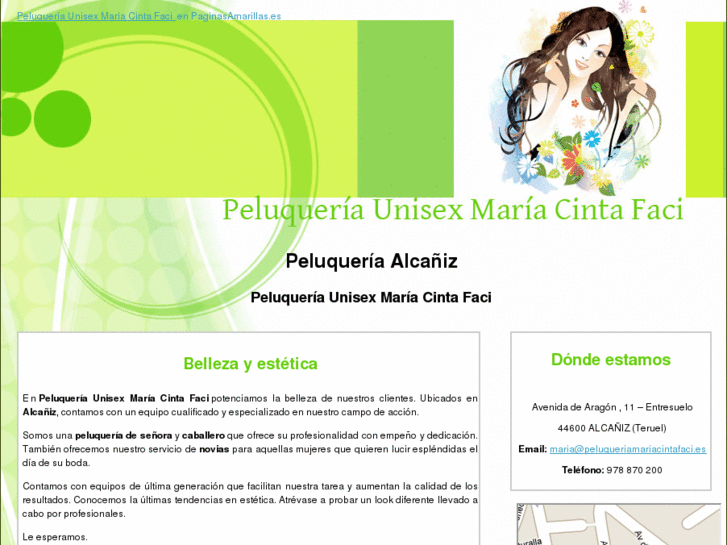 www.peluqueriamariacintafaci.es