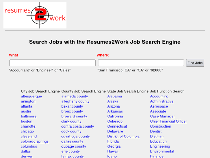 www.resumes2work.com