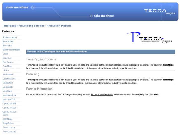 www.terrapages.net