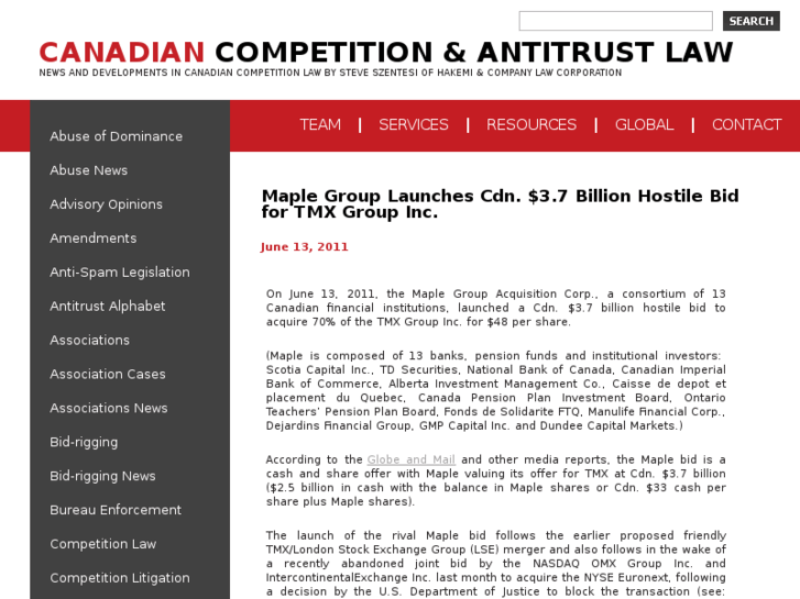 www.competitionlawcanada.com