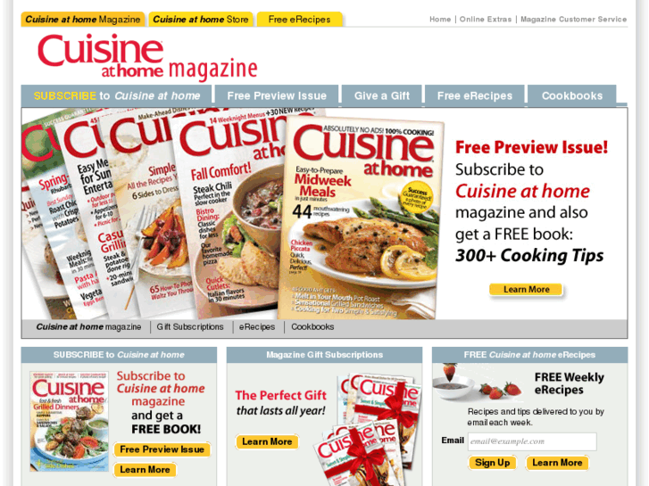 www.cuisineathome.com