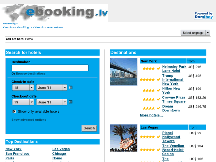 www.ebooking.lv