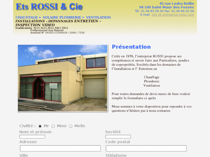 www.entreprise-rossi.com