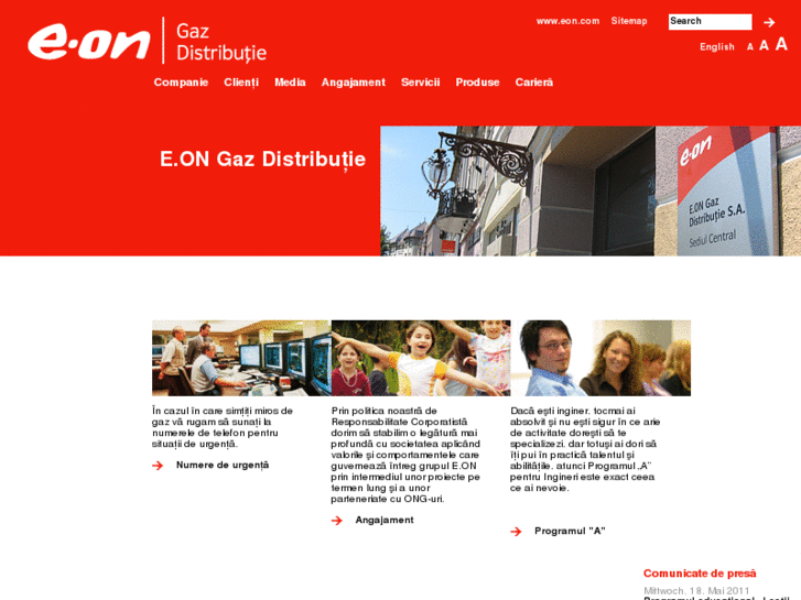 www.eon-gaz-distributie.biz