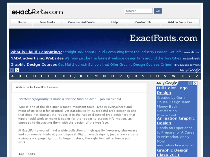 www.exactfont.com