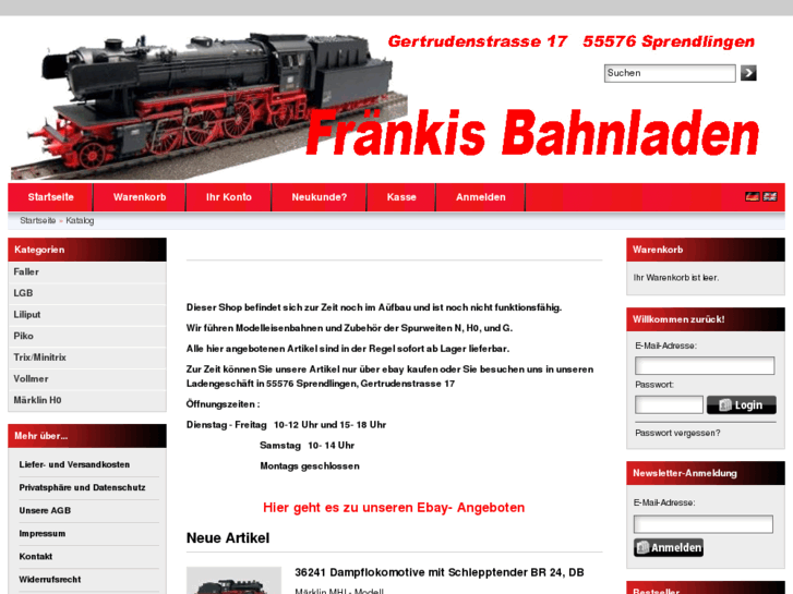 www.fraenkis-bahnladen.com