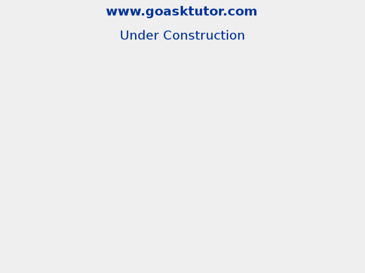 www.goasktutor.com