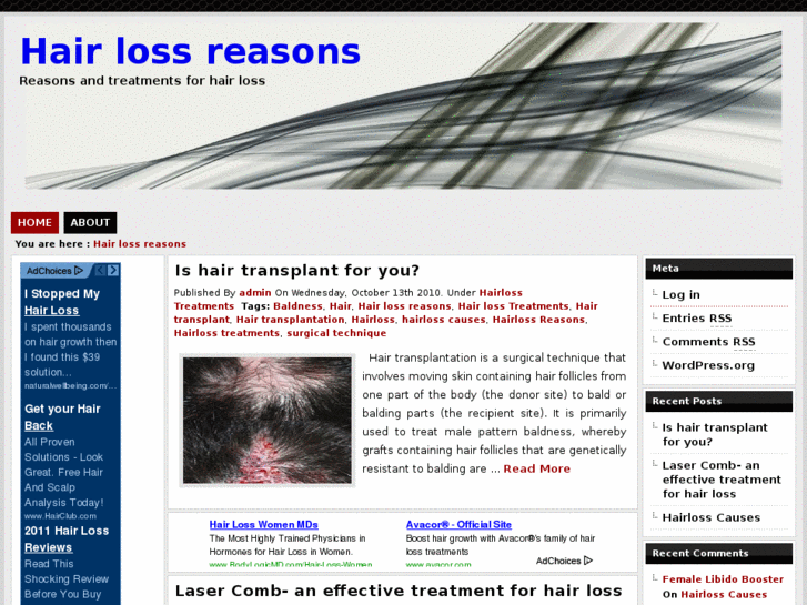 www.hairlossreasons.com