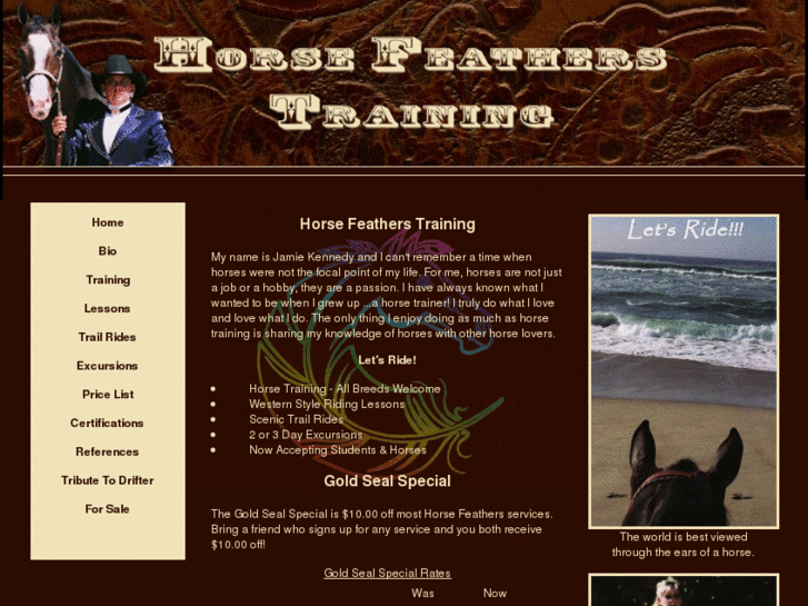 www.horsefeatherstraining.com