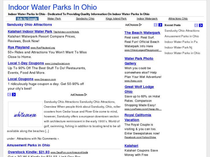 www.indoorwaterparksinohio.com