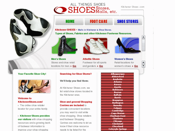 www.kitchenershoes.com