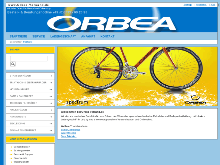 www.orbea-versand.de