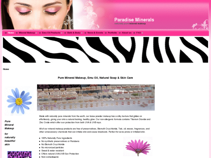 www.paradisemineralmakeup.com