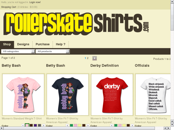 www.rollerskateshirts.com