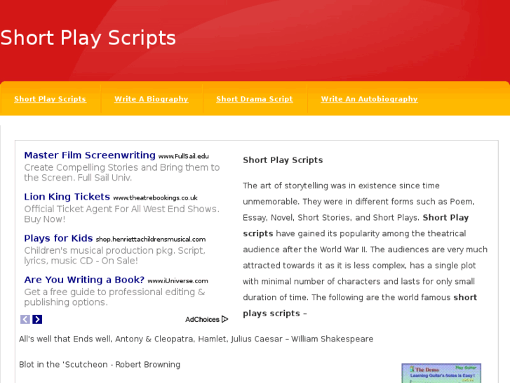 www.shortplayscripts.info