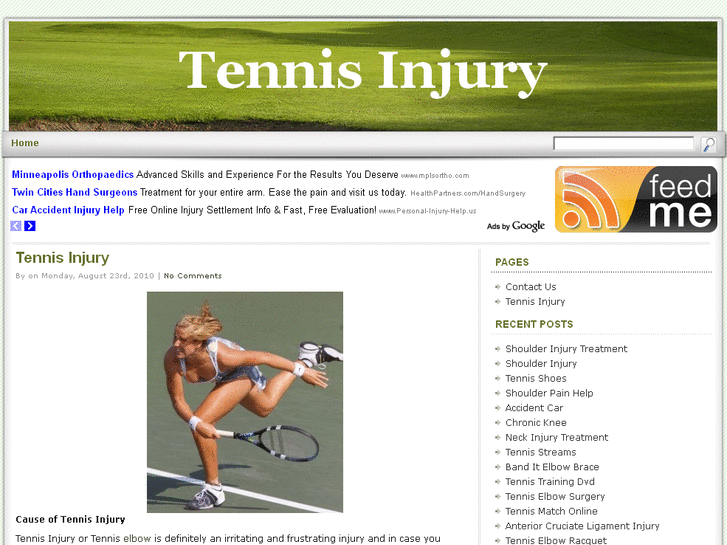 www.tennisinjury.net