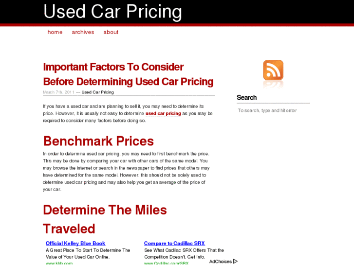 www.usedcarpricing.org