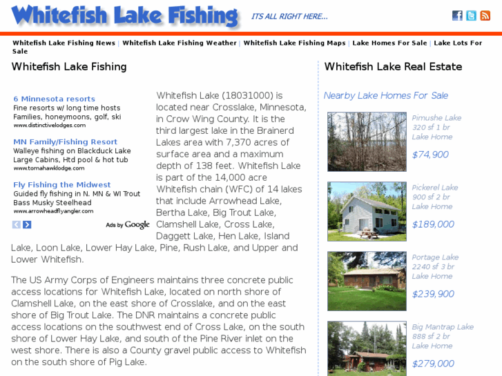 www.whitefishlakefishing.com