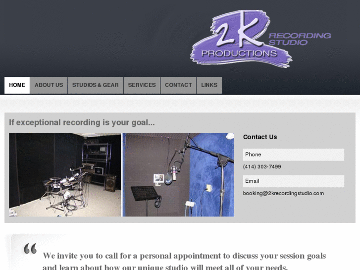 www.2krecordingstudio.com