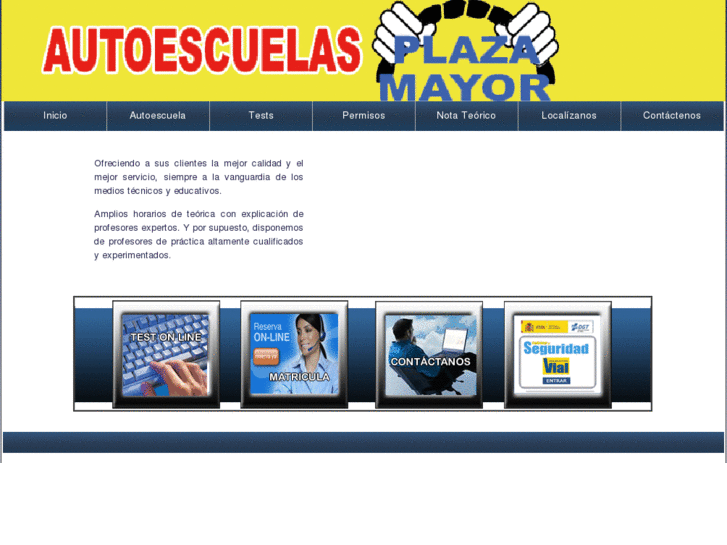 www.autoescuelaplazamayor.com