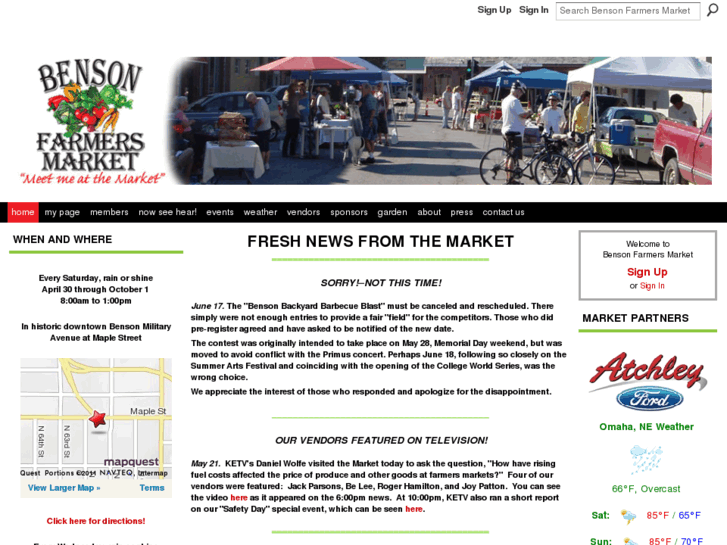 www.bensonfarmersmarket.com