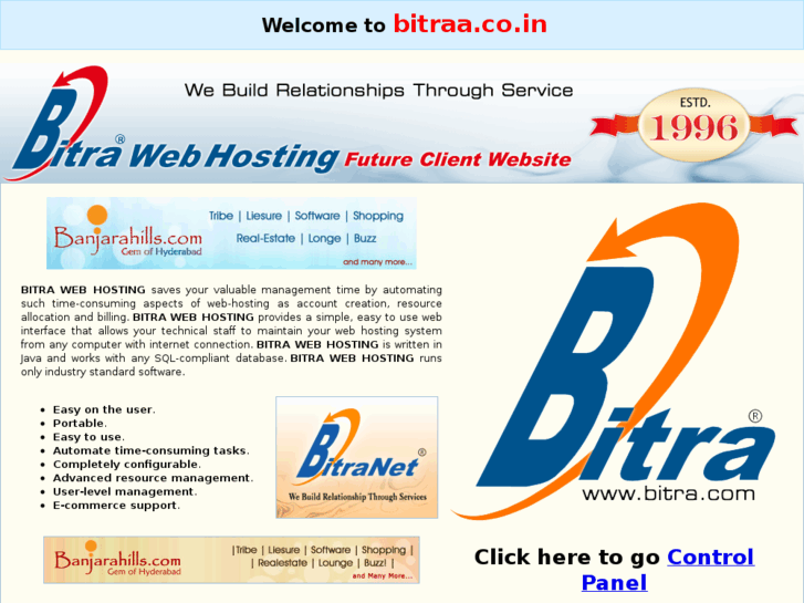 www.bitraa.co.in