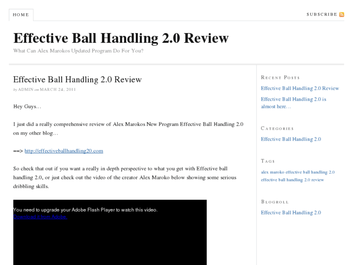 www.effectiveballhandling20.info