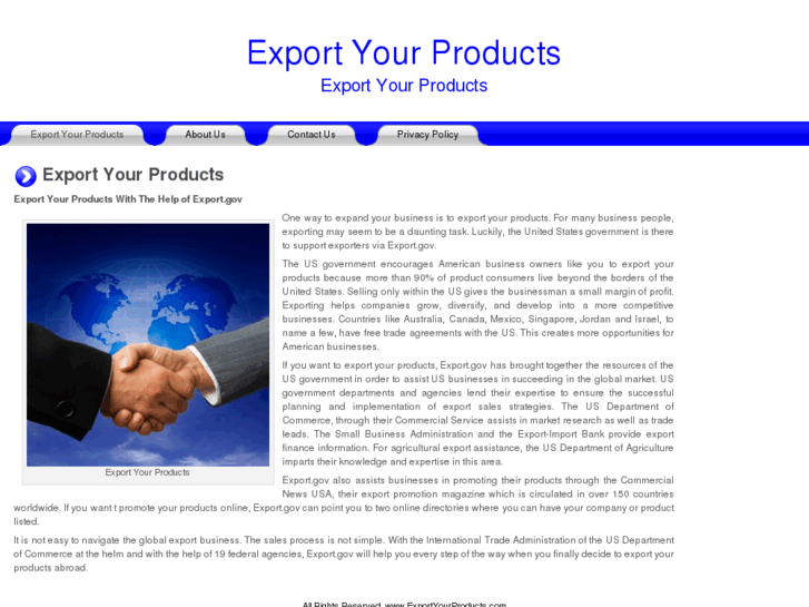 www.exportyourproducts.com