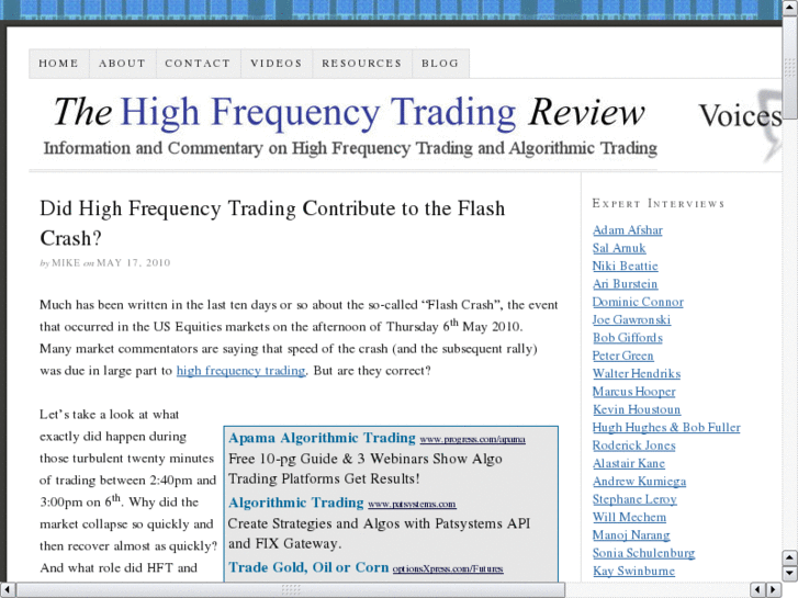 www.flashcrash.org