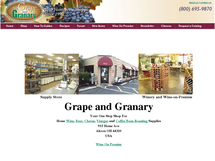 www.grapeandgrainary.com