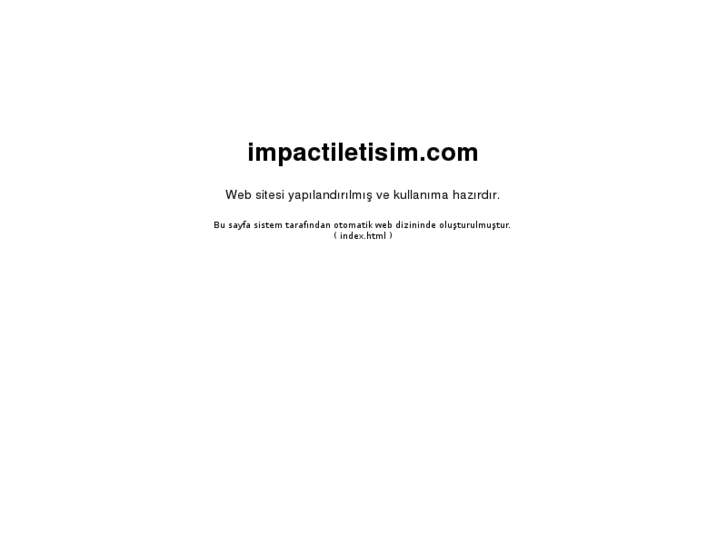 www.impactiletisim.com