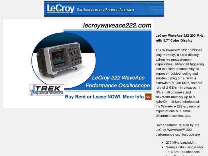 www.lecroywaveace222.com