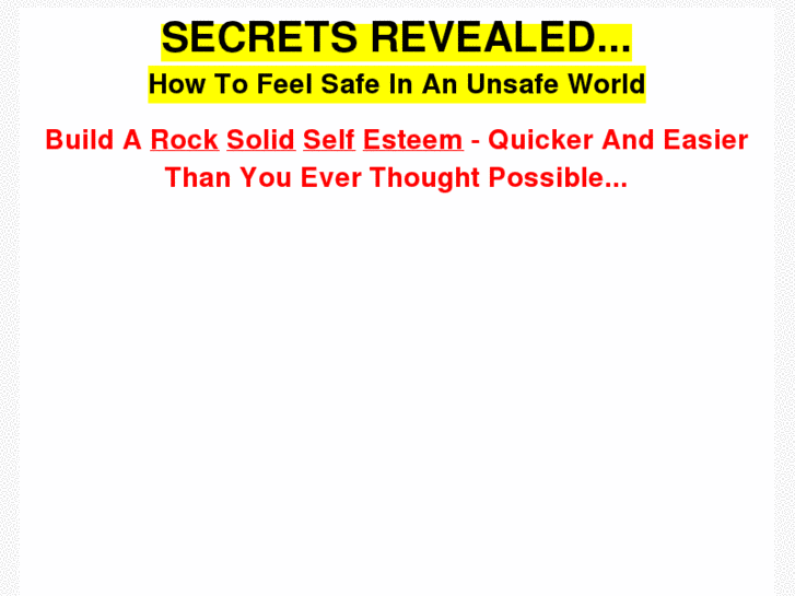 www.self-esteem-secrets.com