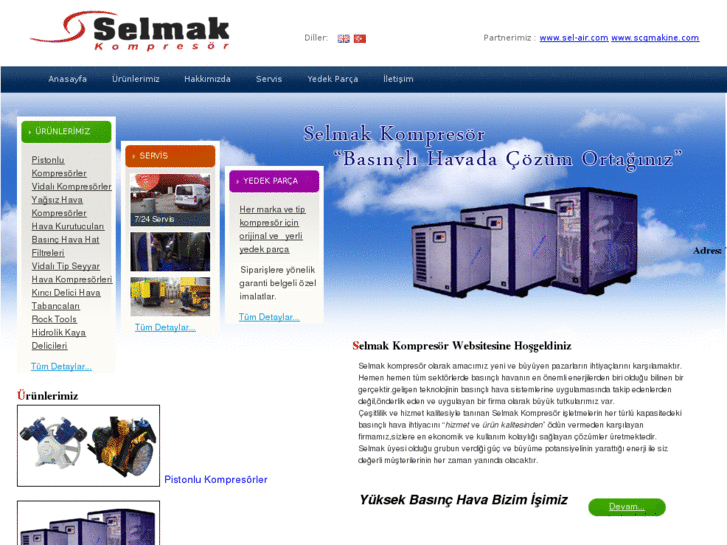 www.selmakkompresor.com.tr