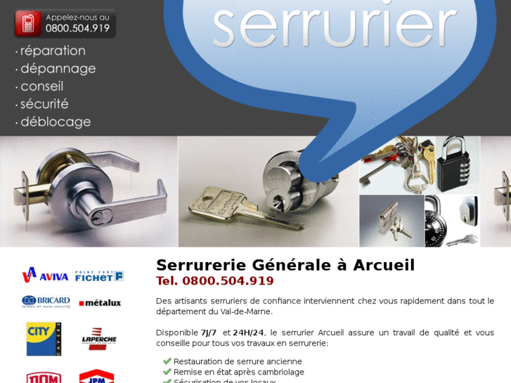 www.serrurierarcueil94110.com